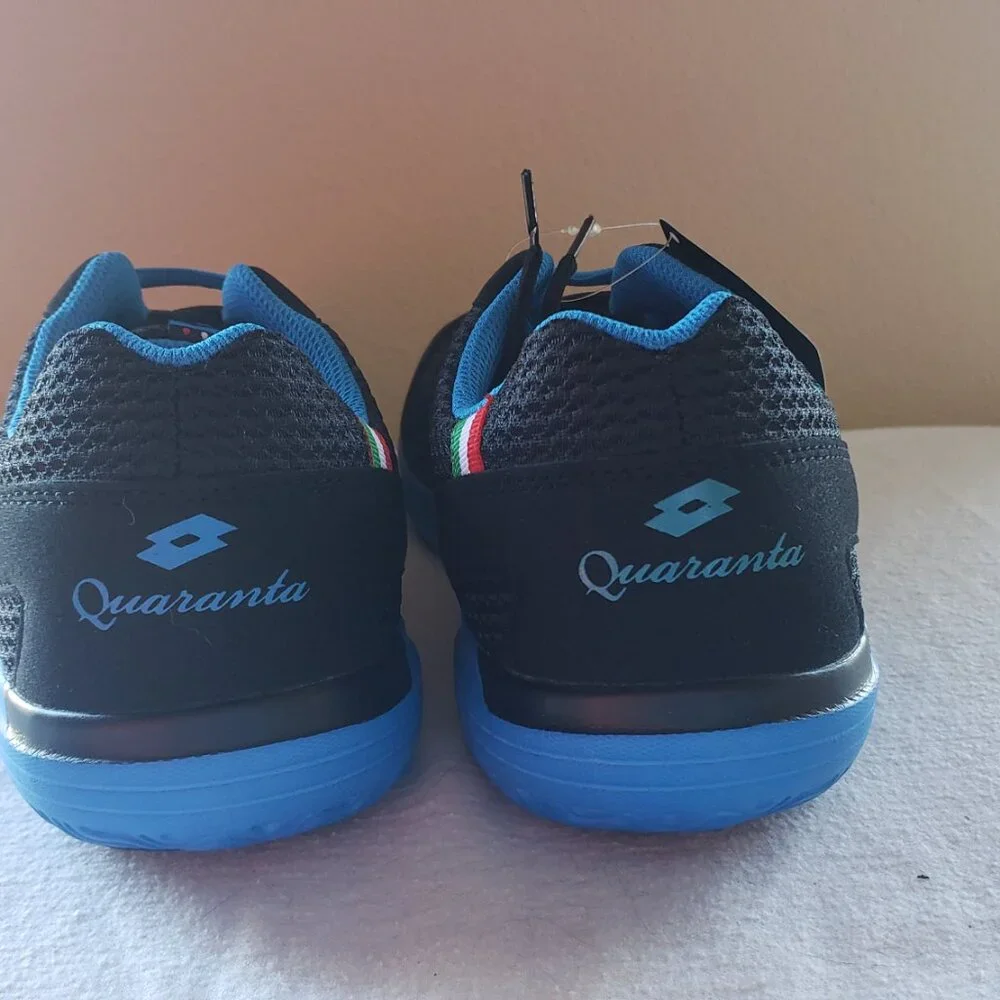 New Lotto Black Blue Moon Sneakers. Men 11 - Picture 12 of 14